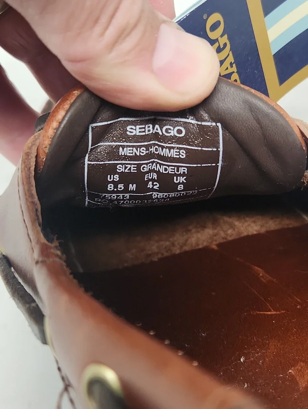 Sebago new tag